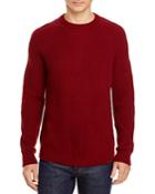 Vince Wool & Cashmere Ribbed Knit Slim Fit Crewneck Sweater
