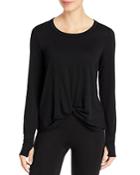 Marc New York Twisted Front Long-sleeve Tee