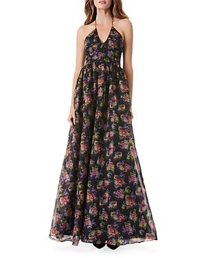 Alice And Olivia Saori Halter Princess Gown