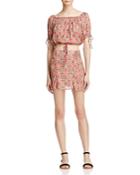 Free People Electric Love Printed Two-piece Dress