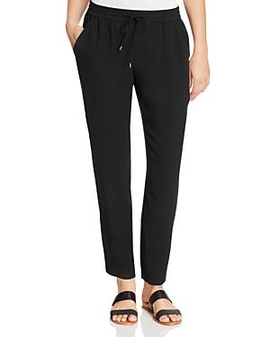 Eileen Fisher Petites Silk Ankle Pants