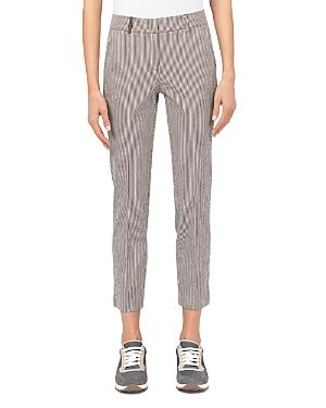 Peserico Striped Cigarette Pants