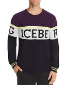 Iceberg Logo Striped Sweater