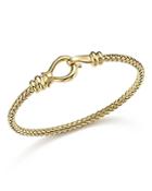 14k Yellow Gold Woven Bangle - 100% Exclusive