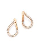 Bloomingdale's Diamond Front-to-back Earrings In 14k Rose Gold, 0.60 Ct. T.w. - 100% Exclusive