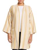 Eileen Fisher Plus Organic Cotton Kimono Jacket