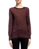 Whistles Marled Knit Sweater