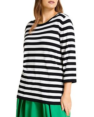 Marina Rinaldi Agio Striped Sweater