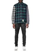 Purple Brand Slim Fit Jeans In Blackest Wax