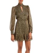 Aqua Pebble Print Keyhole Dress - 100% Exclusive