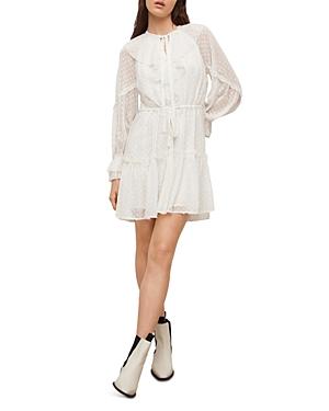 Allsaints Ava Ruffled Mini Dress