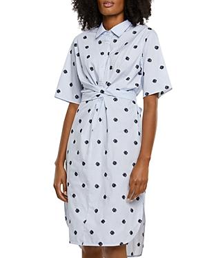 Paule Ka Tie Waist Shirtdress