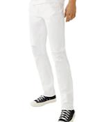 True Religion Geno Renegade Slim Fit Jeans In Optic White Worn