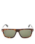 Tom Ford Men's Cecilio Flat Top Square Sunglasses, 56mm