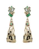 Alexis Bittar Dangling Clip-on Earrings