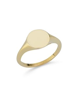 Bloomingdale's Signet Ring In 14k Yellow Gold - 100% Exclusive