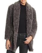 Soft Joie Kavasia Textured Faux Fur Jacket
