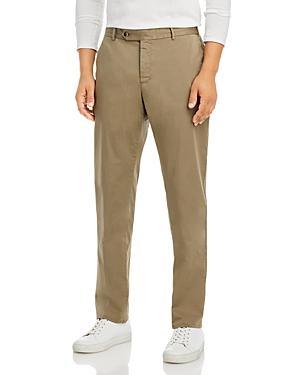 Pt01 Cotton Blend Double Face Slim Fit Joggers