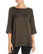Eileen Fisher Printed Tunic Top