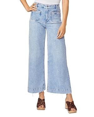 Paige Harper High Rise Wide Leg Jeans In Zaydendist