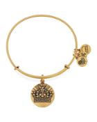 Alex And Ani Queen's Crown Ii Expandable Wire Bangle