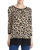 Cupio Leopard Print Sweater