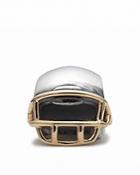 Pandora Charm - Sterling Silver & 14k Gold Football Helmet, Moments Collection