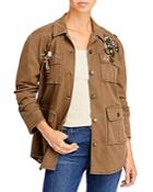 Cinq A Sept Vera Embellished Twill Jacket