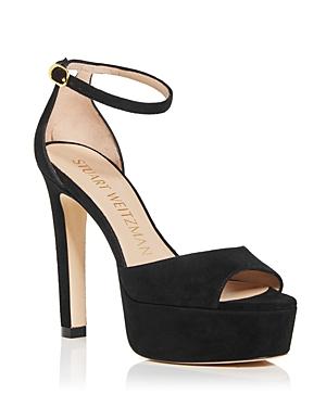 Stuart Weitzman Women's Disco High Heel Platform Sandals
