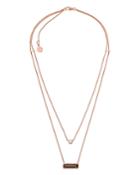 Michael Kors Dual Strand Pendant Necklace, 18