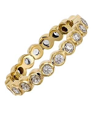 Temple St. Clair 18k Yellow Gold Eternity Ring With Diamonds