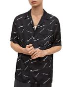 Allsaints Pointers Relaxed Fit Camp Shirt