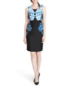 Calvin Klein Sleeveless Floral-print Dress