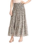 Lauren Ralph Lauren Tiered Floral Maxi Skirt