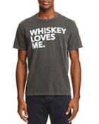 Chaser Whiskey Loves Me Graphic Tee