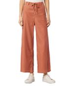 Hudson Drawstring Wide Leg Ankle Trousers
