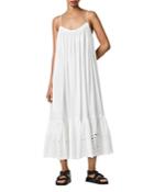 Allsaints Paola Cotton Slip Dress