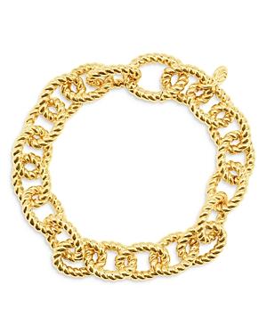 Capucine De Wulf Victoria Small Chain Bracelet In 18k Gold Plate