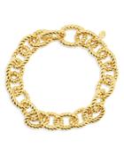 Capucine De Wulf Victoria Small Chain Bracelet In 18k Gold Plate