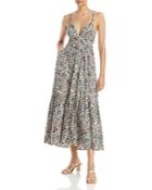 A.l.c. Rhodes Printed Open Back Dress