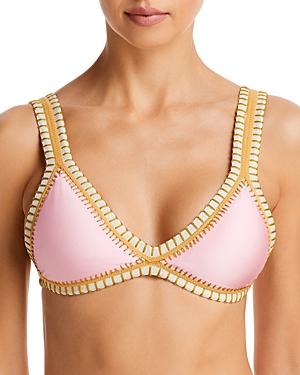Platinum Inspired By Solange Ferrarini Crochet Trim Bikini Top - 100% Exclusive