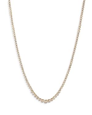Luv Aj Ballier Tennis Necklace, 17