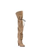 Gucci Women's Lisa Gg Canvas Over-the-knee Boots
