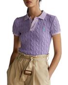 Polo Ralph Lauren Cotton Cable Knit Polo Shirt