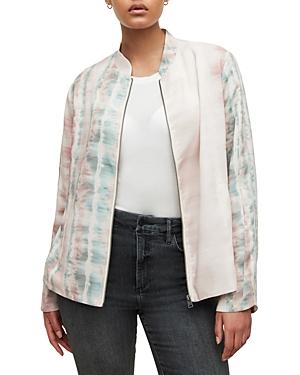 Allsaints Copen Tie Dyed Bomber Jacket