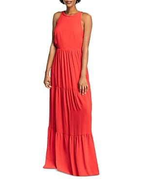 Dress The Population Asa Braided Strap Tiered Maxi Dress