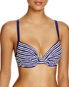 Profile Blush By Gottex Fall In Line Underwire D Cup Bikini Top
