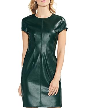 Vince Camuto Faux Leather Dress