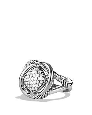 David Yurman Infinity Ring With Diamonds
