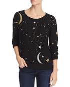 Chaser Foil Star Print Sweatshirt